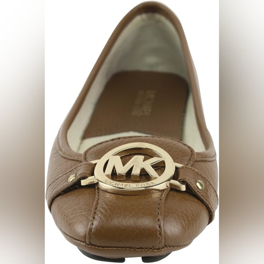 Michael Michael Kors Fulton Leather Moccasin Flats - Picture 3 of 8